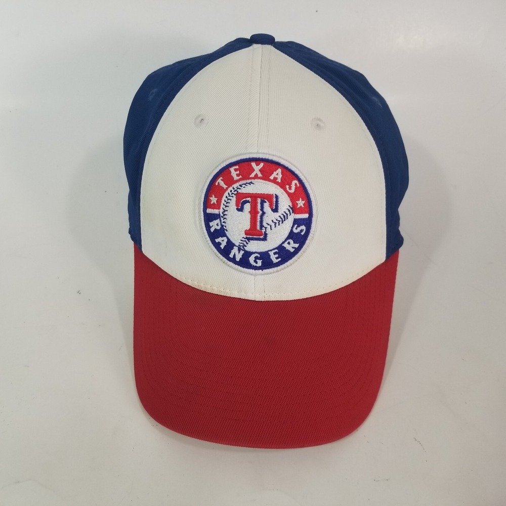 Nike Texas Rangers Cap Hat Flex Fit Red White Blue MLB Baseball